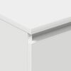 vidaXL Buffet Blanc 60x35x98,5 cm Bois d'ing&eacute;nierie