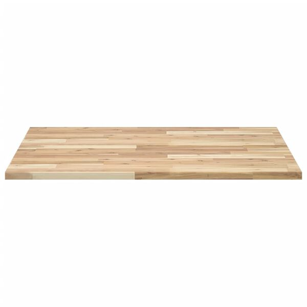 vidaXL Dessus de table carr&eacute; 80x80x2 cm bois massif d'acacia