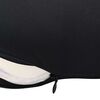 vidaXL Coussin dorsal Noir Mousse &agrave; m&eacute;moire de forme 40 x 32 x 13 cm