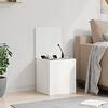 vidaXL Bo&icirc;te de rangement blanc 40x42x46 cm bois d'ing&eacute;nierie