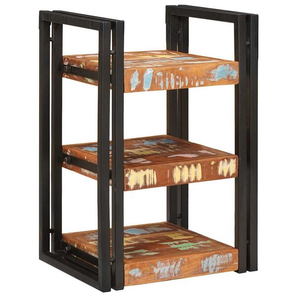vidaXL Table de chevet 2 pcs Bois massif de r&eacute;cup&eacute;ration