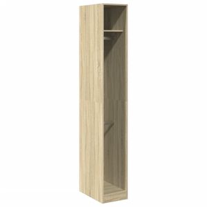 vidaXL Garde-robe ch&ecirc;ne sonoma 30x50x200 cm bois d'ing&eacute;nierie