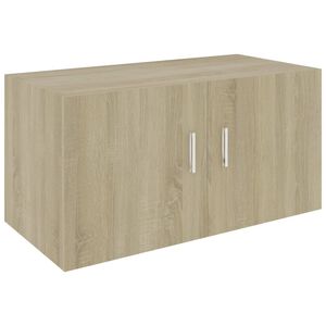 vidaXL Armoire murale Ch&ecirc;ne sonoma 80x39x40 cm Bois d'ing&eacute;nierie