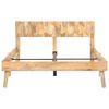 vidaXL Cadre de lit Bois de manguier massif 120x200 cm