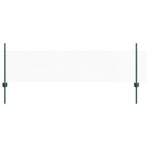vidaXL Cl&ocirc;ture hexagonale avec poteau 25 x 0,5 m Vert Maille