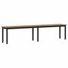 vidaXL banc Ch&ecirc;ne artisan 200 x 35 x 45 cm Bois d'ing&eacute;nierie