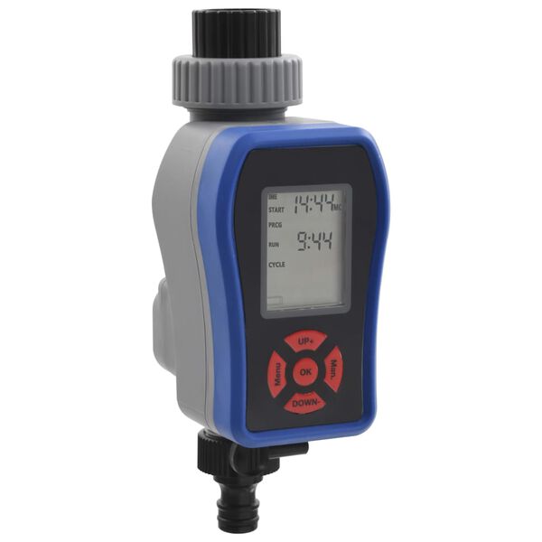 vidaXL Minuterie d'arrosage num&eacute;rique avec sortie et capteur de pluie