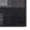 vidaXL Tapis de couloir antid&eacute;rapant Anthracite 100x400 cm