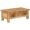 vidaXL Table basse 90x45x35 cm Bois de manguier massif
