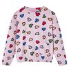 Sweatshirt pour enfants rose 92