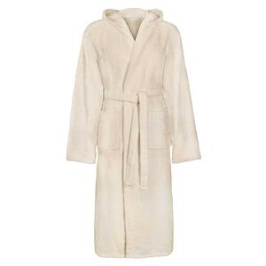 vidaXL Peignoir KINN Cr&egrave;me M Coton