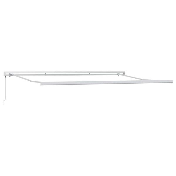 vidaXL Auvent R&eacute;tractable Anthracite 450 &times;300 cm Tissu et M&eacute;tal