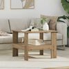 vidaXL Table basse Ch&ecirc;ne artisanal 57 x 55 x 45 cm Bois d'ing&eacute;nierie