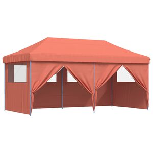 vidaXL Tente de f&ecirc;te Terre cuite 292 x 580 x 315 cm Tissu Oxford