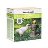 Beeztees Tour &agrave; nourriture pour poulets 30x30x32,5 cm Gris