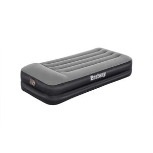 Bestway Lit gonflable floqu&eacute; avec pompe &agrave; air int&eacute;gr&eacute;e 191x97x46 cm
