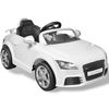vidaXL Voiture avec télécommande pour enfants Audi TT RS Blanc