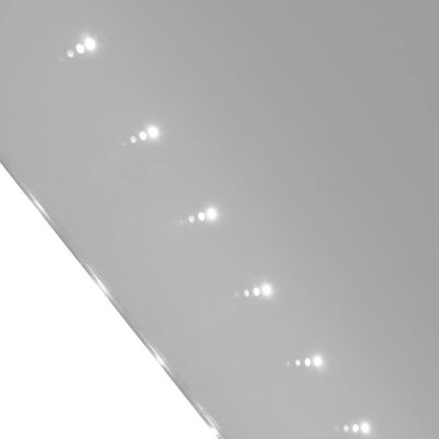 vidaXL Miroir de salle de bain avec lumières LED 100 x 60 cm (L x H)