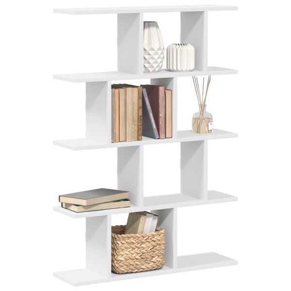 vidaXL &Eacute;tag&egrave;re cube murale 12 compartiments blanc bois d'ing&eacute;nierie