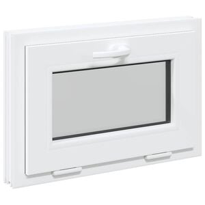 vidaXL Fen&ecirc;tre de sous-sol RISOR 60 x 40 cm PVC et verre
