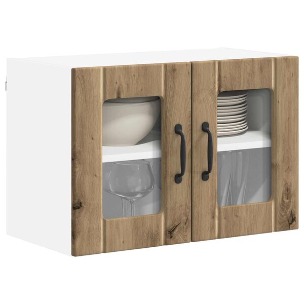 vidaXL Armoire de cuisine Ch&ecirc;ne artisanal 60 x 31 x 40 cm
