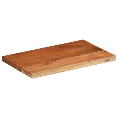 vidaXL Dessus de table 40x20x2,5 cm rectangulaire bois massif d'acacia
