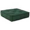 vidaXL Canap&eacute; modulaire vert 70x70x54 tissu