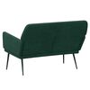 vidaXL Banc Vert foncé 108x79x79 cm Velours