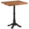 vidaXL Table de bistro 60x60x76 cm Bois d'acacia massif