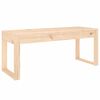 vidaXL Banc de jardin 110x38x45 cm bois massif de pin