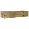 vidaXL Jardini&egrave;re 110x40x23 cm bois de pin impr&eacute;gn&eacute;