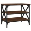 vidaXL Table d'appoint Ch&ecirc;ne marron 55x38x45 cm Bois d'ing&eacute;nierie