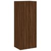 vidaXL Unit&eacute;s murales TV 4 pcs ch&ecirc;ne marron bois d'ing&eacute;nierie