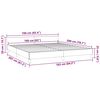 vidaXL Cadre de lit sans matelas gris clair 160x200 cm velours