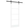 vidaXL Porte coulissante ORKDAL 83 x 202 cm Blanc