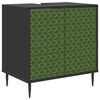 vidaXL Armoire de salle de bain GELEEN Ch&ecirc;ne noir 60 x 40 x 61 cm