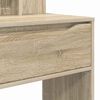 vidaXL Tables de maquillage pour chambre avec tiroir Ch&ecirc;ne Sonoma