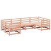 vidaXL Salon de jardin 6 pcs bois massif sapin de douglas
