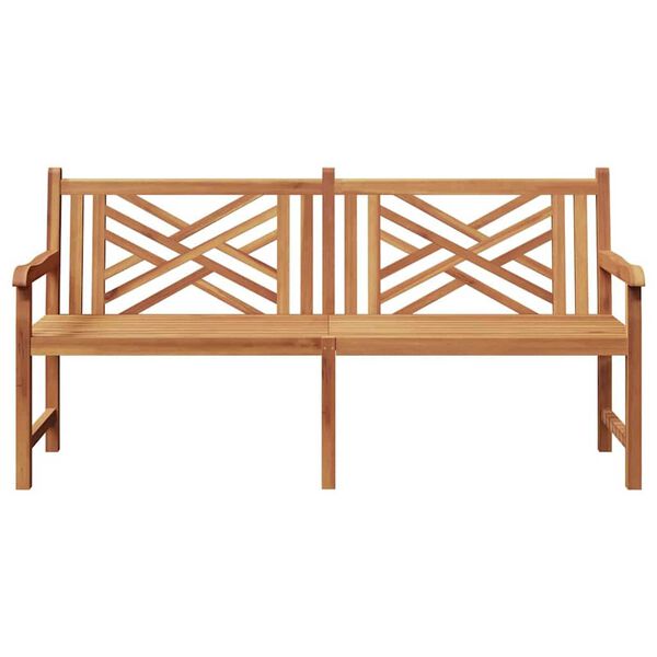 vidaXL Banc de jardin Marron 180 x 60 x 90 cm Bois de teck solide