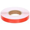 vidaXL Bande r&eacute;fl&eacute;chissante Rouge 2,5 cmx50 m PVC