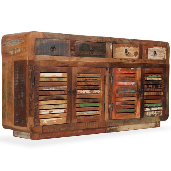 vidaXL Buffet Bois de r&eacute;cup&eacute;ration massif 150x35x75 cm