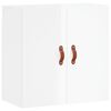 vidaXL Armoire murale Blanc brillant 60x31x60 cm Bois d'ing&eacute;nierie