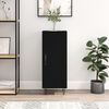 vidaXL Buffet Noir 34,5x34x90 cm Bois d'ing&eacute;nierie