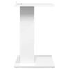 vidaXL Table d'appoint Blanc 45 x 40 x 62,5 cm Bois d'ing&eacute;nierie