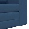 vidaXL Canap&eacute;-Lit 60cm Bleu tissu