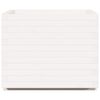 vidaXL Jardini&egrave;re blanc 60x60x49,5 cm bois de pin massif
