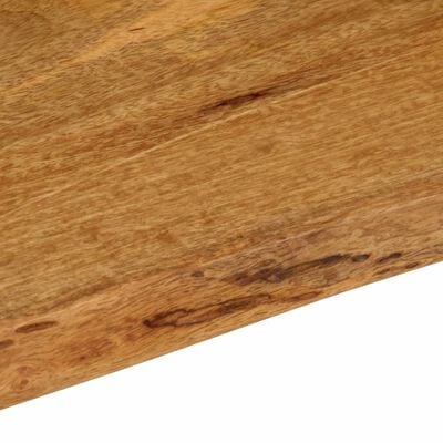 vidaXL Dessus de table 140x40x2,5 cm bord vivant bois massif manguier