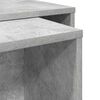 vidaXL Ensemble de tables basses 2 pcs Gris b&eacute;ton Bois d'ing&eacute;nierie