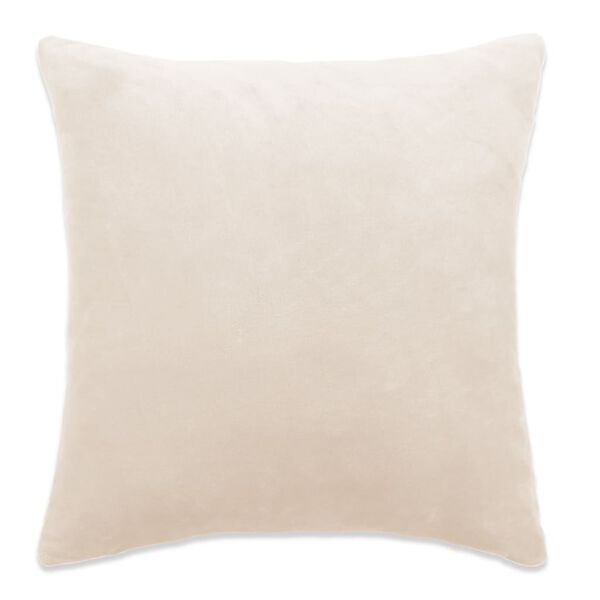 vidaXL Housses de coussin 4 pcs Tissu 40x40 cm Blanc cass&eacute;