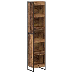 vidaXL Biblioth&egrave;que 40 x 30 x 189,5 cm Bois d'ing&eacute;nierie Bois Ancien